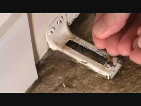 how to adjust bi fold doors