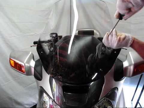 Burgman 650 – DIY – Windshield Remove / Install / Shim