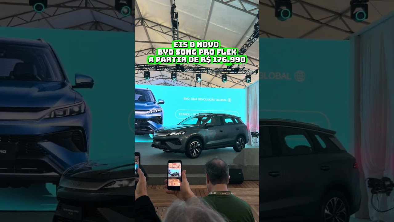 O SUV HÍBRIDO QUE MUDOU O JOGO! Novo BYD Song Pro a partir de R$ 176.990! 🚙⚡