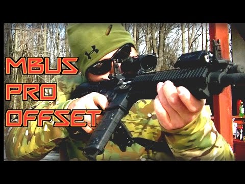 how to adjust mbus sights