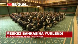 Cumhurbaşkanı Erdoğan Merkez Bankasına Yüklendi, Dolar Yükseldi