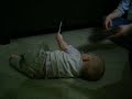 James crawling