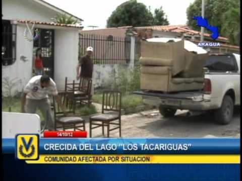 Lago Los Tacariguas - Ver Más: http://www.noticierovenevision.net/ Suscríbete: http://tinyurl.com/cbmxonl En el estado Aragua, las familias afectadas por el crecimiento del lago L...