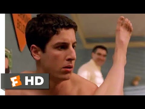 american pie - American Pie 2 Movie Clip - watch all clips http://j.mp/AoFRwR click to subscribe http://j.mp/sNDUs5 Jim's dad (Eugene Levy) tries to surprise Jim (Jason Big...