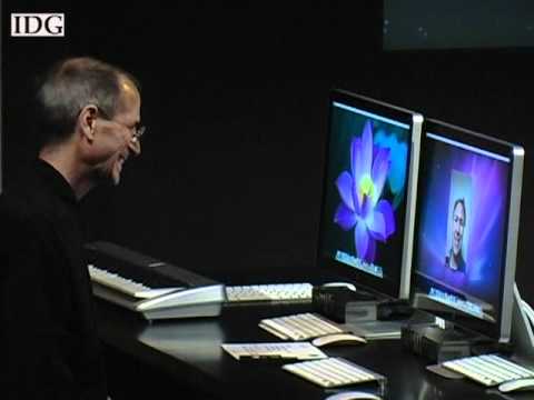 Facetime - Apple CEO Steve Jobs spoke with Phil Schiller using the company's FaceTime software, which is available in beta for Macs with OS X 10.6.