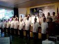 Hawaii state anthem sung by the Philippine Consulate General Chorale during Ninoy Aquino Day at the Philippine Consulate in Honolulu 20 August 2010
