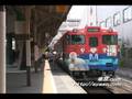【駅撮3】目玉おやじキハ40「境線」米子駅入線・発車～ゲゲゲの鬼太郎～