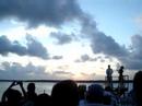 Por do Sol na praia do jacar�