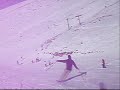 Dimosthenis is skiing on mount Parnassos, Greece