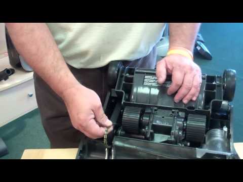 how to change the belt on a hoover turbo cyclonic