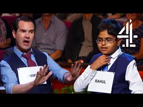 Jimmy Carr "I'm Going To Try And Make The Kids Cry" | Child Genius vs Celebrities Christmas Special