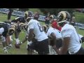 St. Louis Rams GM Billy Devaney at Training camp 2009