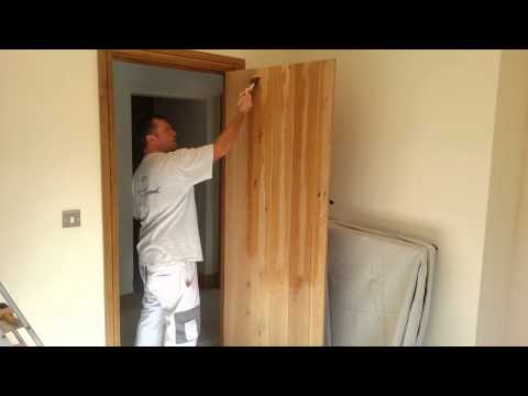 how to repair oak veneer door