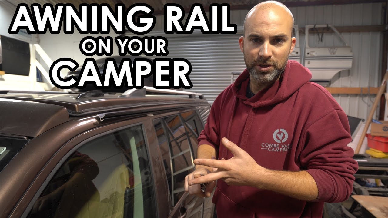 HOW TO FIT AN AWNING RAIL ON A CAMPER VAN (CChannel Awning Rail) VW