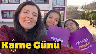 MASAL VE ÖYKÜ KARNE GÜNÜ / Birgünlük Vlog