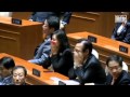 Südkorea - Tränengas-Attacke im Parlament