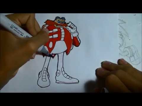 how to draw eggman
