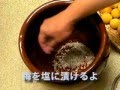 Production of Pickled Plums - Umeboshi (梅干)