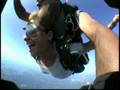 Nervous 41 year old girl- first Sky Dive tandum jump