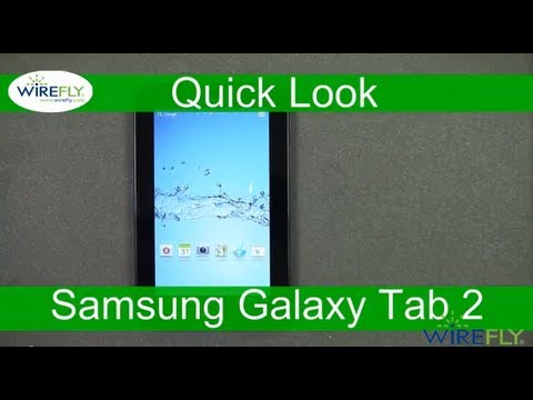 Samsung Galaxy Tab 2 for Verizon Wireless Quick Look by Wirefly