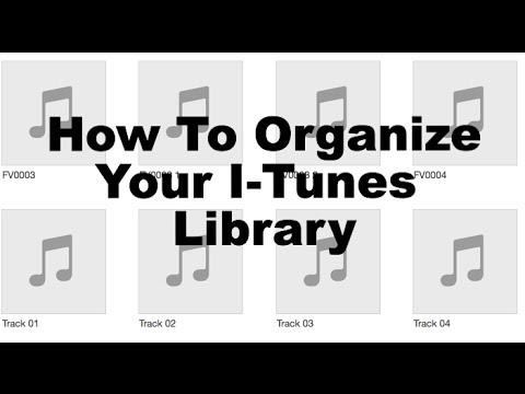 how to organize music
