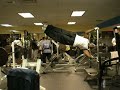THE HIT-MAN DOING ABS IN THE HUMAN FLAG POSITION !!