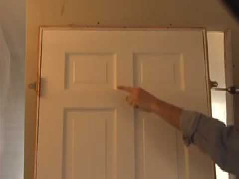 how to hang a door (interior)