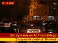 30.11.2007 Zatrzymanie na Piłsudskiego/Kopcińskiego