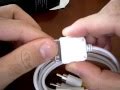 AV Cable+ USB Charging Cable for iPhone