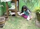 Briana y sus conejos