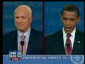 Part 3 of 11 - First Presidential Debate - John McCain and Barack Obama, September 26, 2008
