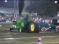 Deere Goes Wild - Transfer Sled Pulling By: Diesel Bombers