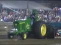 Deere Goes Wild - Transfer Sled Pulling By: Diesel Bombers