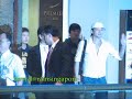 Rain Departure @ Singapore Changi Airport