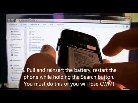 how to root pantech discover