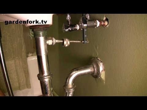 how to unclog rice from a sink