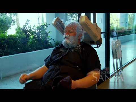 how to whiten beard for santa
