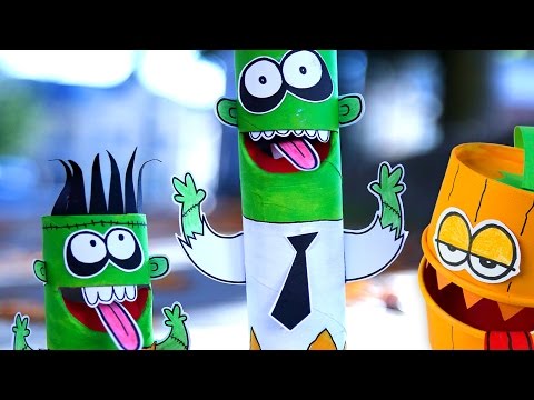 DIY Halloween Crafts Ideas For Kids Box Minis on Box Yourself