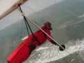 Hang gliding, Fort Funston, S.F., crash landing,