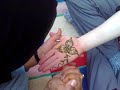 Henna painting in Morocco