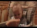 Alec eating yummmmmmy foood.