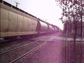 Q410-17 scares suburban at crossing Q410-17 scares suburban at crossing
