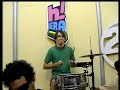 supergrave acustico no programa a hlera, tocando uma vers�o de um dos seus maiores hits do cd hot, cabe�a motor, confira