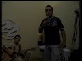 supergrave acustico no programa a hlera, tocando uma vers�o de um dos seus maiores hits do cd hot, cabe�a motor, confira