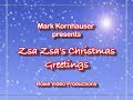 Christmas Holiday Video Card  with Singing  Dog Zsa Zsa - Thumb #1