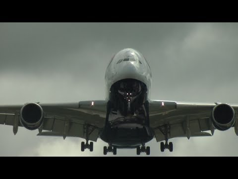 British Airways BA A380 Delivery Flight with atc Landing Heathrow Airport 4.7.13