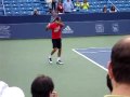 Roger Federer - Sunday Practice - Cincinnati Open 2009