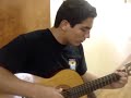 cancion del mariachi played by chuy rosales spanish guitar