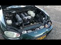 Engine from a Mazda MX-5 (NB18/35/8C) 1.6i 16V 1998