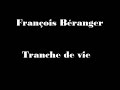 francois béranger   tranche de vie